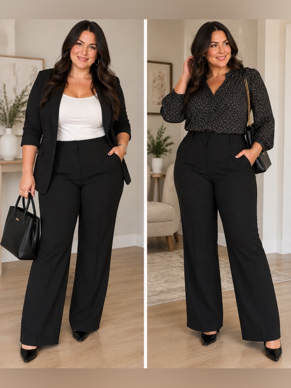 Apostrophe Stretch Black Dress Pants – Women’s Size 18